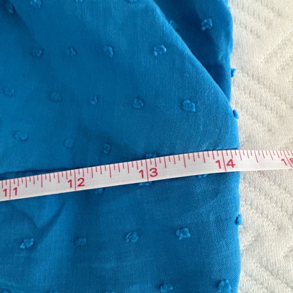 Kayley Swiss Dot Flutter Sleeve Crop Top - Picture 7 of 9